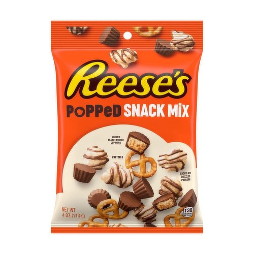 Reeses Snack Mix Popped